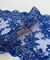 Royal Blue Floral Embroidered Lace Table Runner by the Yard, 14" Wide Sequin Mesh Lace Trim with Scalloped Edges